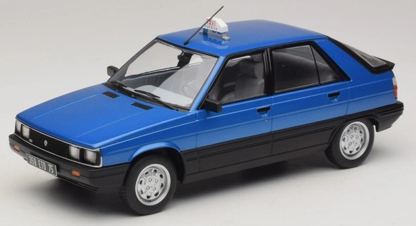 Modelcar - Renault 11 GTL Taxi, Baujahr 1985, Blau - 1/18 - MOD18833-image