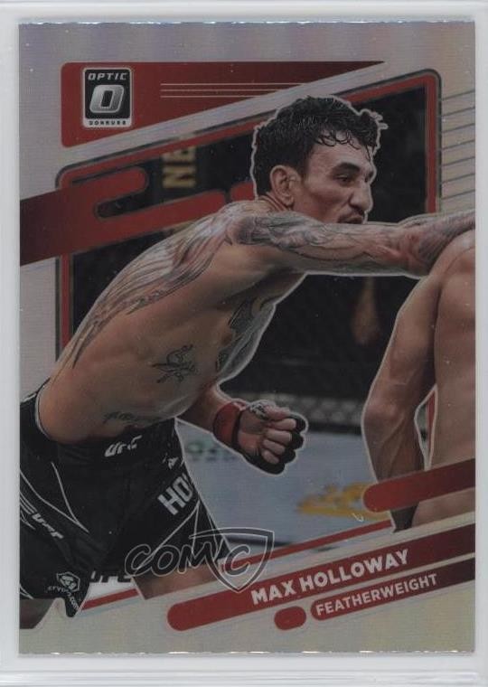 2022 Panini Donruss Optic UFC Holo Prizm Max Holloway #38 13u1