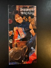 Brochure: Shopping in Hong Kong - 1986 - Tourist - Ephemera