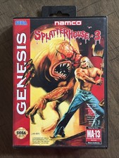 Splatterhouse 3 (Sega Genesis, 1993) In Box, No Manual. Tested.