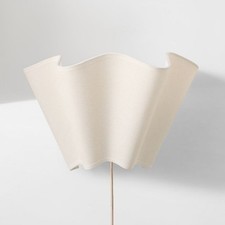 Oslan Linen Wall Sconce – Modern Plug-In Fabric Wall Light with Ivory Shade