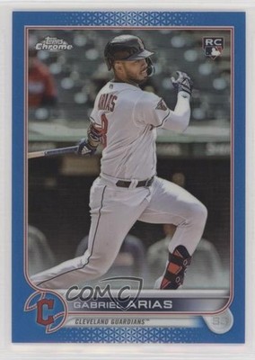 2022 Topps Chrome Update Blue Refractor 152/199 Gabriel Arias Rookie RC 0g2k