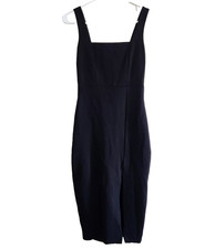 Lulus Women XS Black Baby, You're The One Slit Bodycon Midi Dress