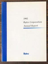 1992 Bytex Annual Report