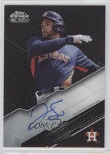 2020 Topps Chrome Black Chrome Black Auto George Springer #CBA-GSP Auto 2v5