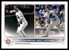 2022 Topps Update Trent Giambrone/Scott Effross Chicago Cubs #US283