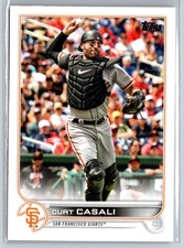 2022 Topps Update #US94 Curt Casali San Francisco Giants
