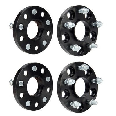 4Pcs 15mm 5x4.5 5x114.3 Hubcentric Wheel Spacers 12x1.5 Studs for Honda & Acura