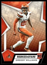 2019 Panini Rookies & Stars Greedy Williams Rookie Cleveland Browns #162