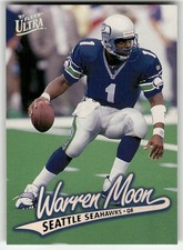 1997 Ultra Warren Moon #340 Seattle Seahawks