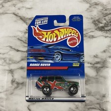 Range Rover Classic SUV Green Hot Wheels #868 w/SB & British Racing Livery  B17