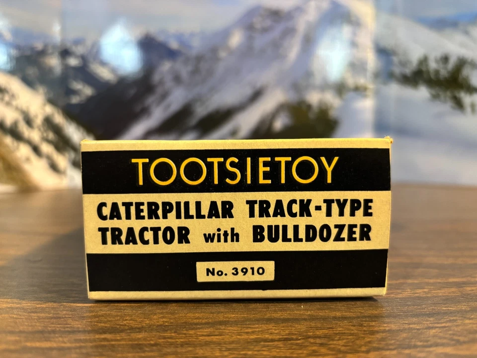 Bulldozer tipo oruga Tootsietoy 3910 nuevo stock antiguo - impecable Foto 3 de 4