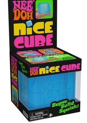1Nee Doh Nice Cube Super Solid Squish Stress Relief Fidget Toy   Sensory Squishy