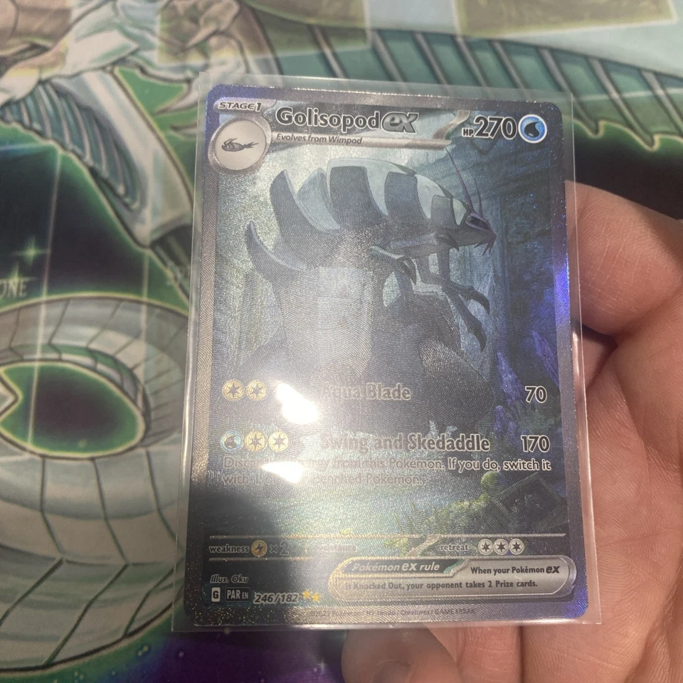 Golisopod ex 246/182 Sv04: Paradox Rift Holo Pokemon Card NM - Image 4 of 4