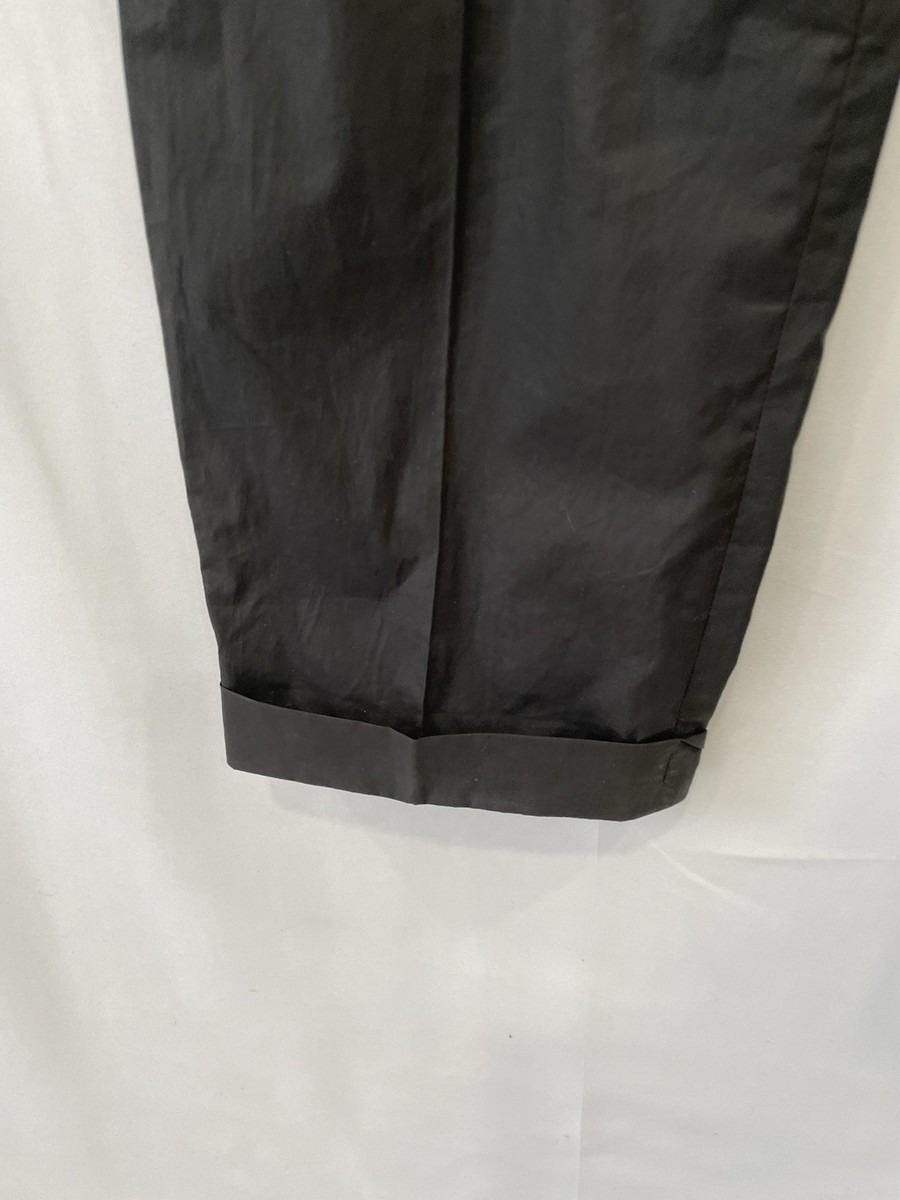 H32# Burberry Prorsum Men's Black Dress Pants Trousers Size 48