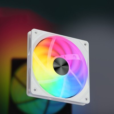 12015 ARGB PWM PC Case Silent Cooling Fan Gaming Computer Colored 800RPM-2100RPM
