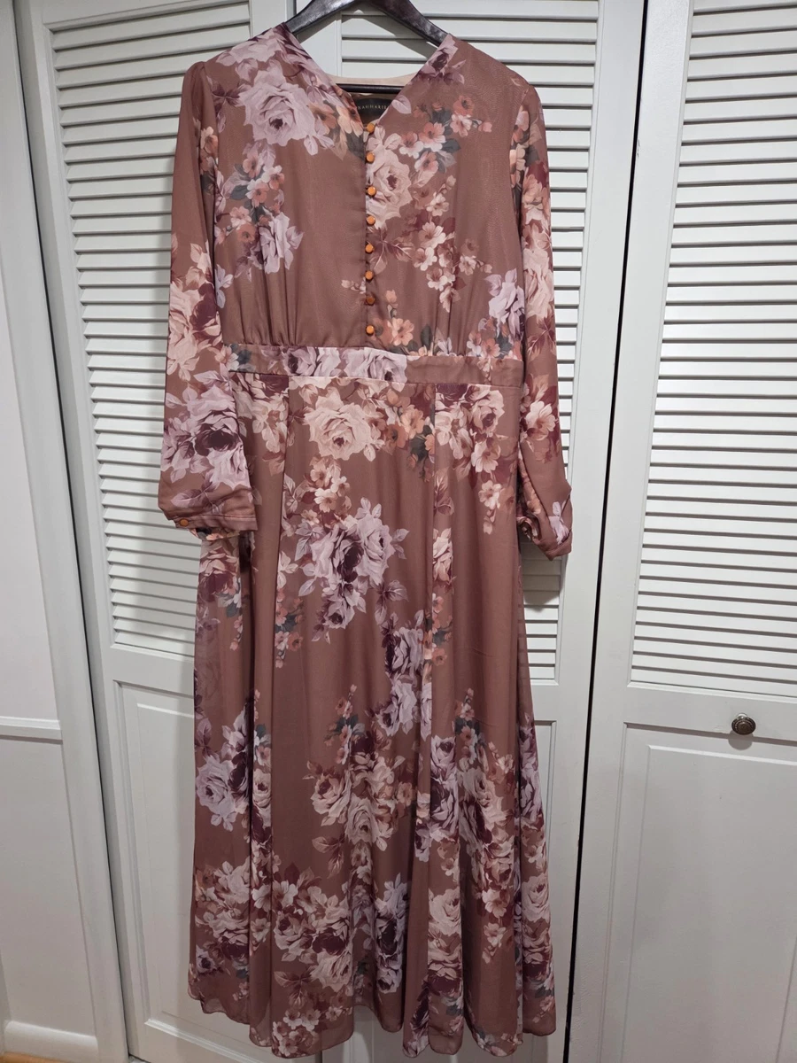 halter maxi dress brown Arra Chiffon And Lace Halter Maxi Dress - Cacao Brown