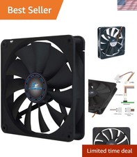 140mm Silent Fan for Computer Cases, Mining Rig, CPU Coolers, Computer Coolin...