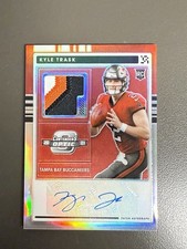 2021 Contenders Optic Kyle Trask #RPA-KTR Silver Holo RPA /50 Auto Patch