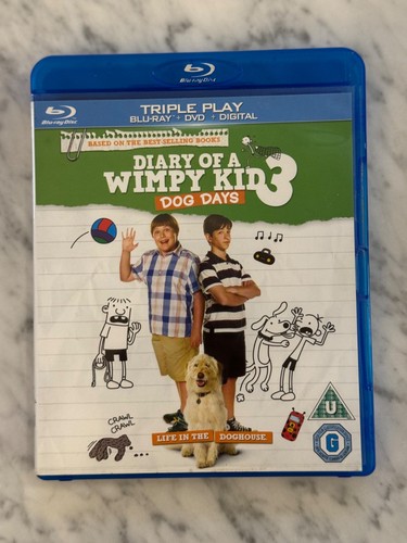 Diary of a Wimpy Kid 3 Dog Days Blu-Ray