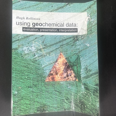 #ad Using Geochemical Data: Evaluation Presentation Interpretation $9.99