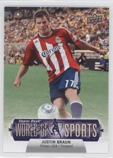 2011 Upper Deck World of Sports Justin Braun #230 2f9