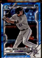 2021 Bowman Draft Sapphire Edition #BDC-84 Benny Montgomery