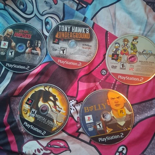 Ps2 Game Lot Mortal Kombat Bully More