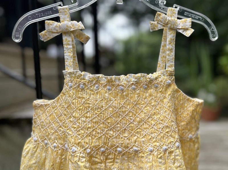 NWT Janie & Jack cotton summer dress 5T 5 years - Sunshine!