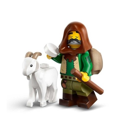 LEGO Minifiguren Series 25 71045 Ziegenhirte + Ziege col25-5 Neu