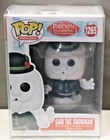 FUNKO POP MOVIES SERIES  RUDOLF MINT IN BOX #1265 SAM THE SNOWMAN  &