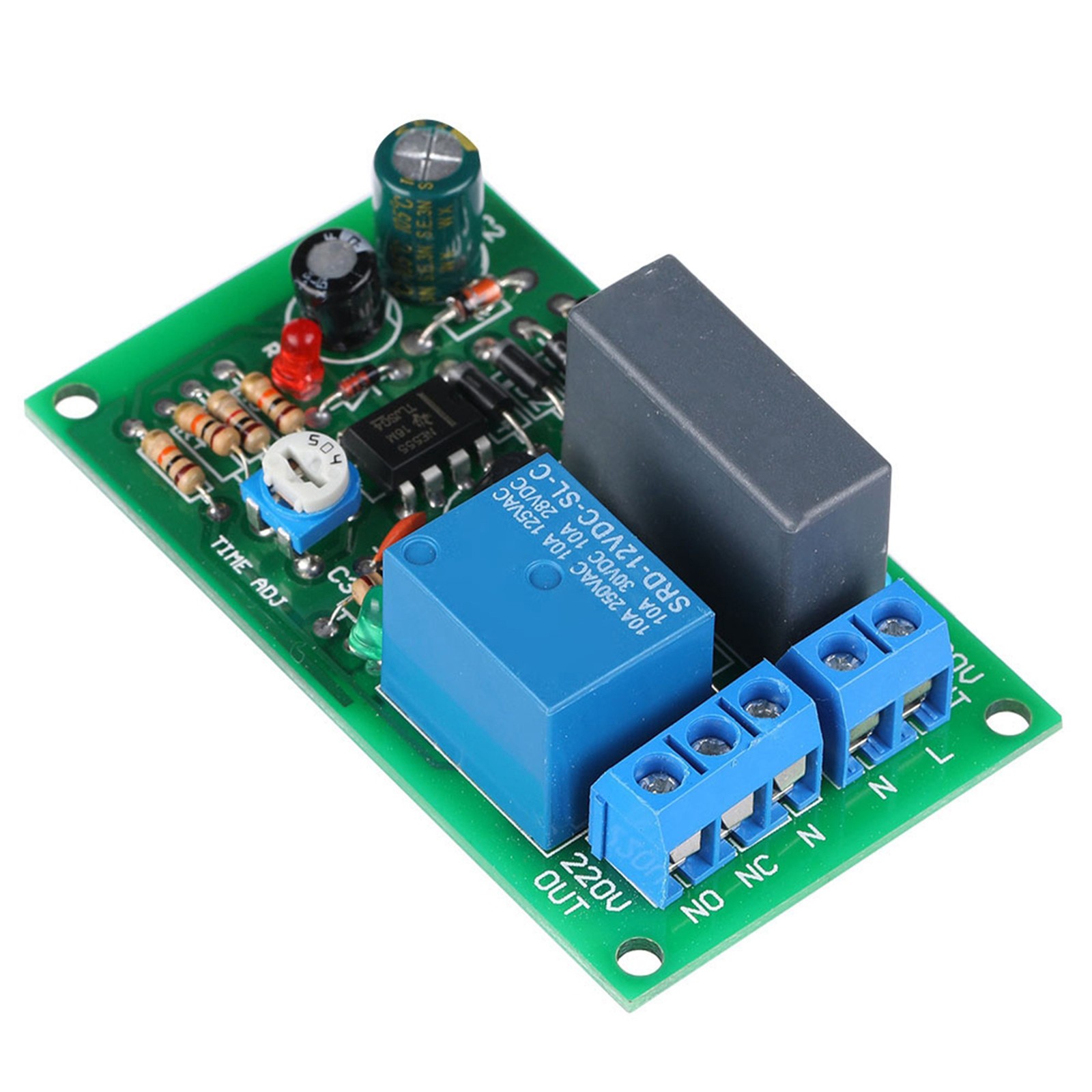 220V Relay Board Timer Relay Delay Module Input/Output Delay Off M