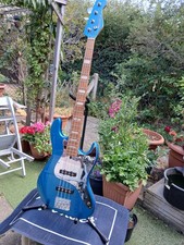 Mooer MBJ 410 JAZZ BASS GUITAR Metalic Blue
