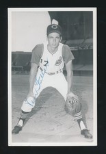1963-69 Cleveland Indians Postcard -VERN FULLER *Autographed*