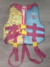 Speedo Girl Kids Swim Vest 30-50 Lbs Model 301 Pink Blue Yellow