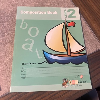 Fundations: Wilson Language Basics Composition Book Level 2 NEW