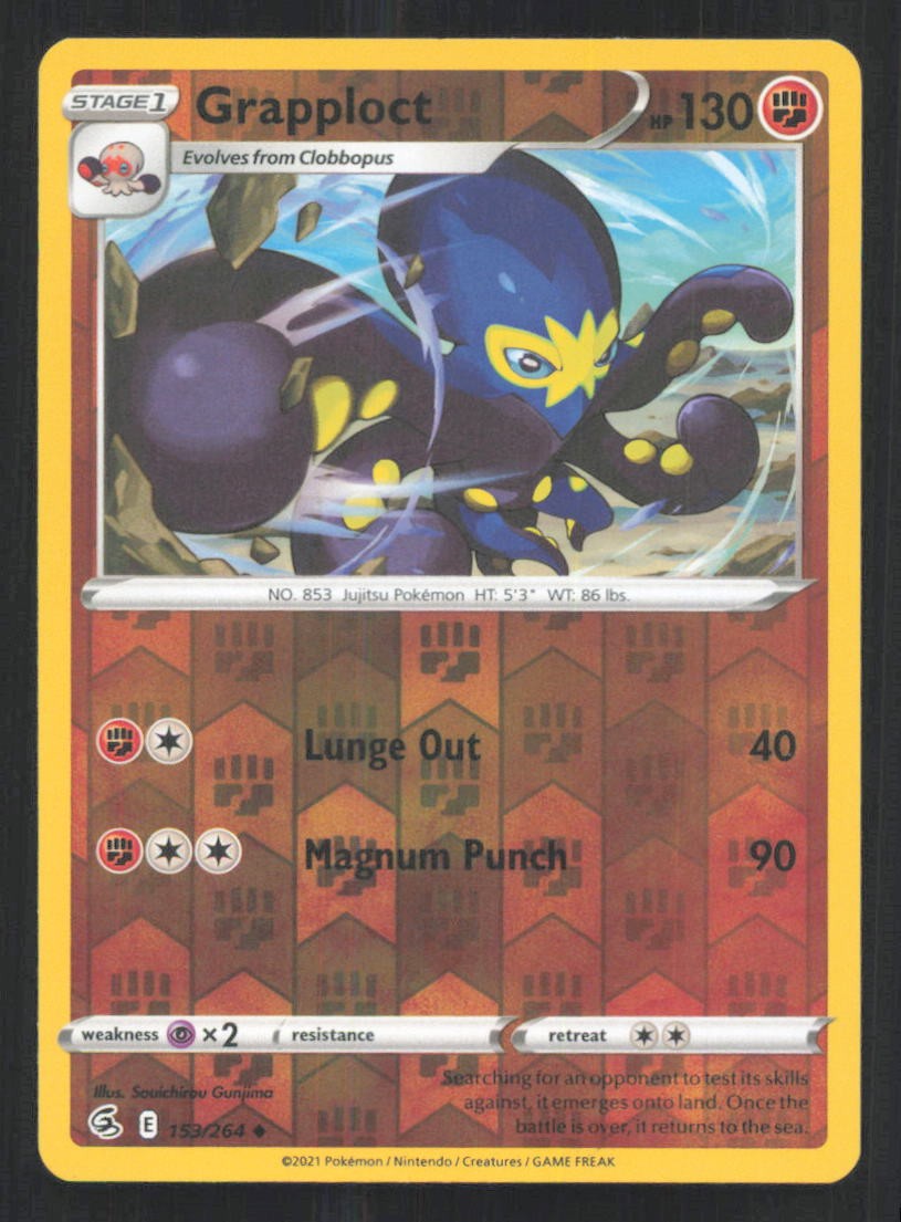 Pokemon Grapploct [SWSH08 - 153/264 LP]