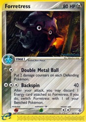Forretress 28/97 EX Dragon Uncommon