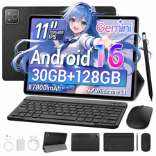 AEEZO New Tablet 11 inch IPS 1280 800 LCD 30GB 128GB ROM 7800mAh Android 16 Wifi