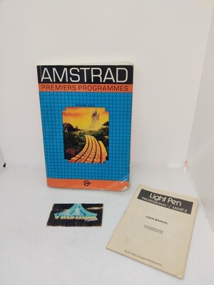 Amstrad - Premiers Programme / Sybex Rodnay Taschen + Light Pen Bedienungsanleitung