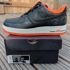 Nike Air Force 1 '07 Halloween UK taglia 7,5 2021 vela stella marina nera DC8891-001