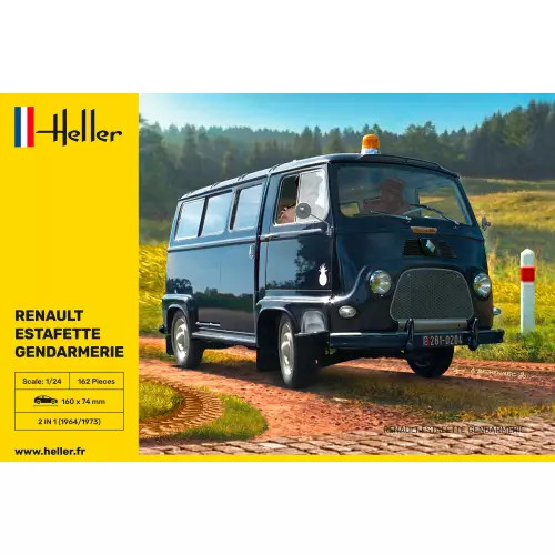 Heller 80742 Renault Estafette Gendarmerie maquette de collection