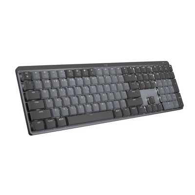 Logitech MX Mechanical Clicky Wireless Ergonomic Keyboard Graphite (920-010549)
