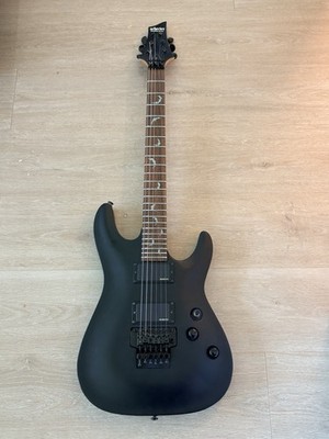 Schecter Guitar Research Damien6 FR 6String Electric Guitar Satin Black