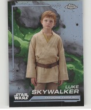 2024 Topps Chrome Star Wars Luke Skywalker 70 Refractor
