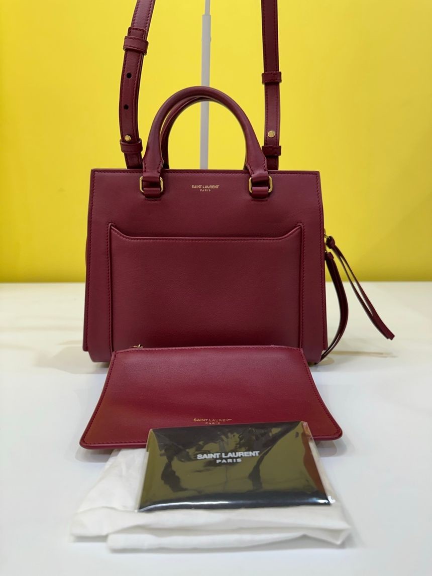 Borsa a tracolla e tote Saint Laurent lato est 554116 125256280