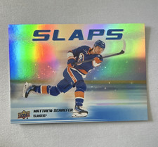 2025-26 Upper Deck Series 2 SLAPS Insert Matthew Schäfer #SL-13 Islanders NHL
