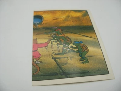 Stikers album Figurine PANINI 1990 immage TORTUES NINJA TURTLES Vignette n°82 - Photo 1/2