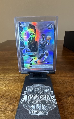 2025 Topps Chrome Anthony Edwards Base (RAW)