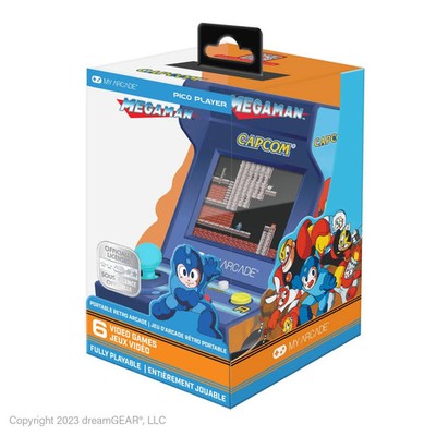 My Arcade Pico Player Megaman Retrospiel Konsole Rétrogaming